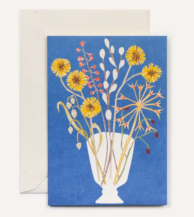 Glass Vase Card