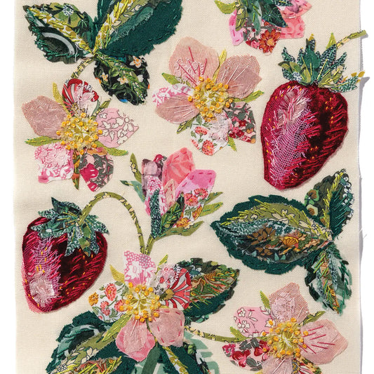 Slow Stitched Strawberry Kit