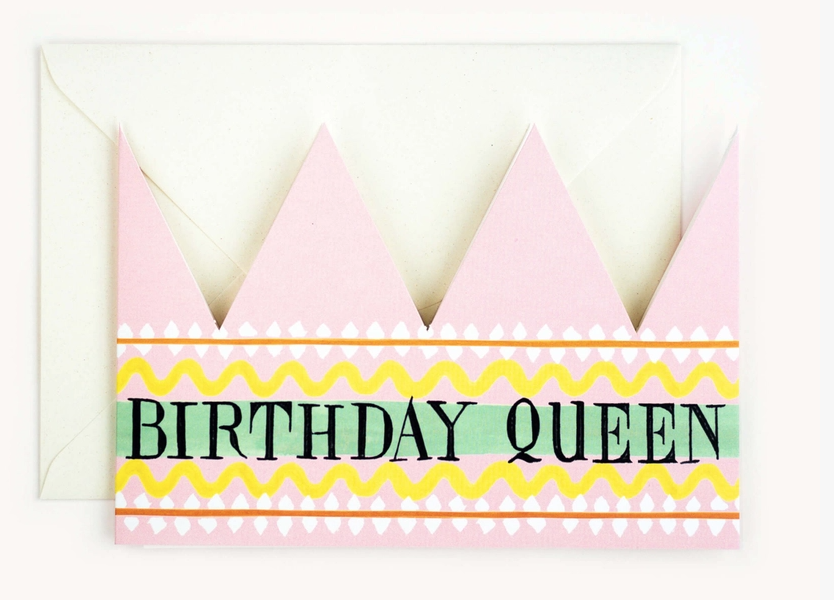 Birthday Queen Card