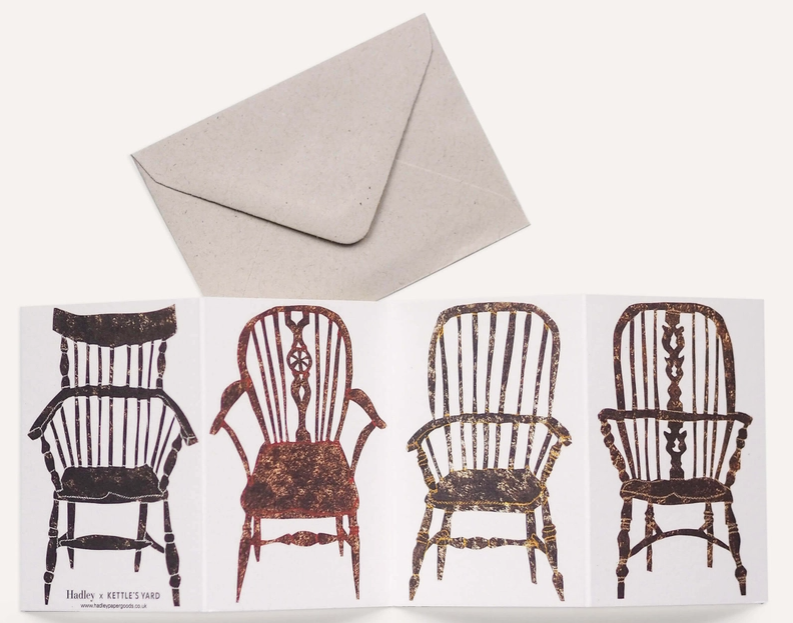 Wooden Chairs Card