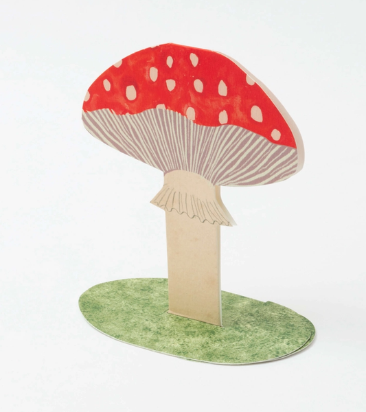 Mushroom Stand up Card