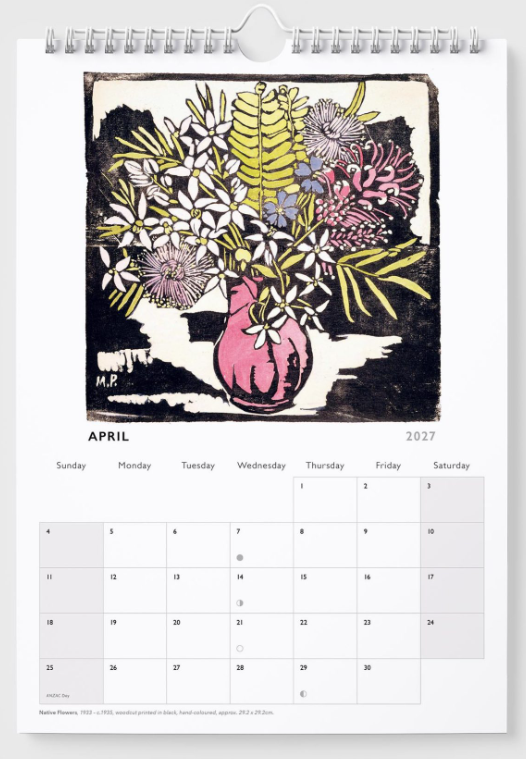 Calendar: Margaret Preston 2027